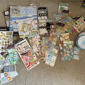 Scrapbooking material